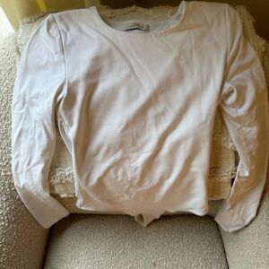 Babaton White Contour Bodysuit